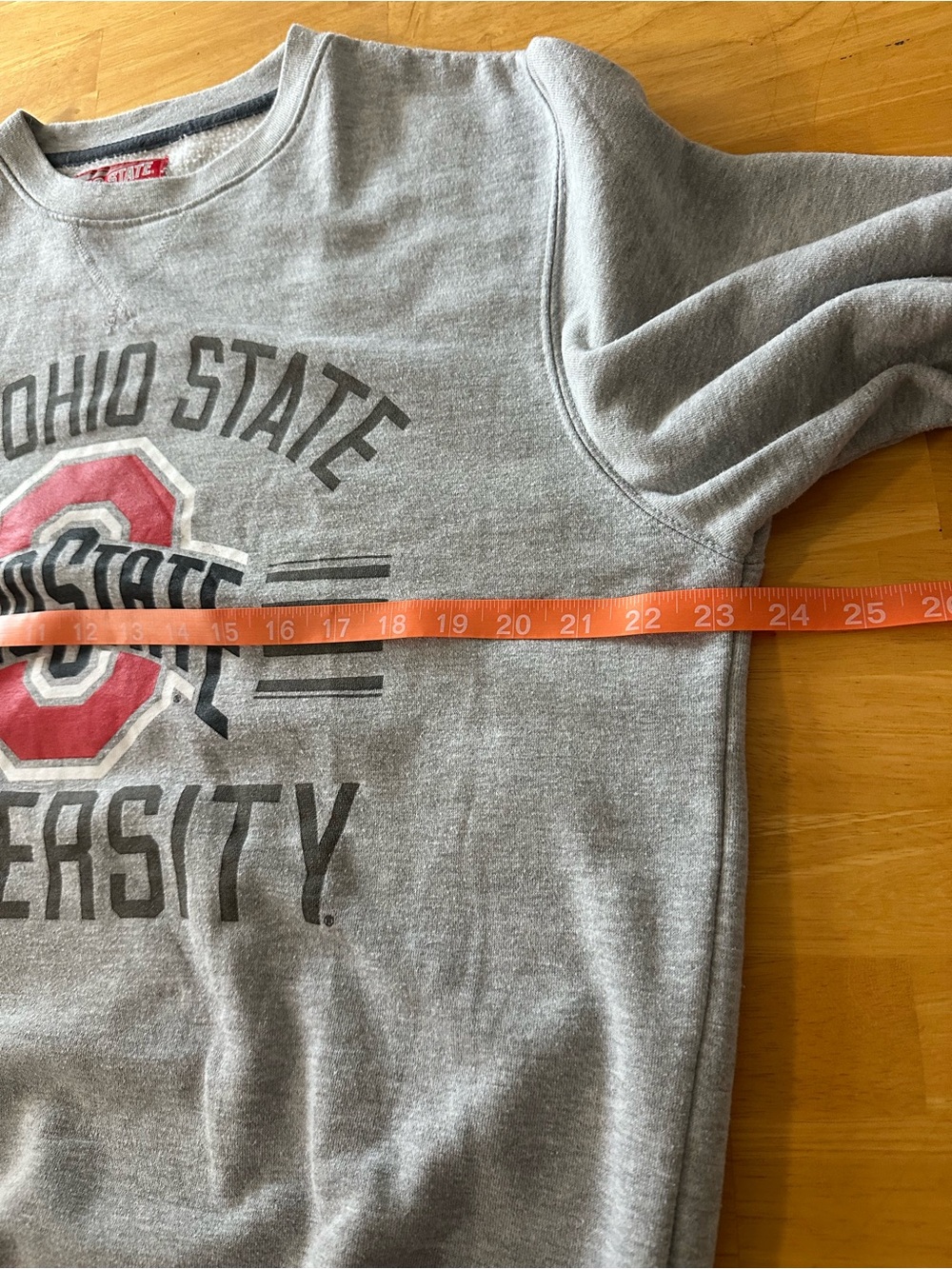 The Ohio State University Grey Crewneck Sweatshirt - Size L - Picture 3 of 6